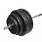 vidaXL - Halter - met - gewichten - 60 - kg