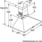 Conventionele Afzuigkap Balay 3BC696MB 90 cm 600 m3/h 69 dB 220W Wit