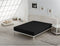 Onderlaken Alexandra House Living Zwart 90 x 190/200 cm