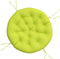 vidaXL - Zitkussen - rond - Ø - 100x11 - cm - oxford - stof - heldergroen