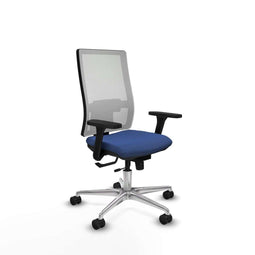 Piqueras y Crespo 3D086N0 - Bureaustoel - Verstelbare hoogte met armleuning - Marineblauw