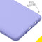 Accezz Samsung Galaxy A71 - Liquid Silicone Backcover - Schokabsorberend - Paars