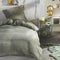 Bedset - TODAY - 123327 - 1 persoons - 140x200 cm - Effen katoenen gaas - Salie