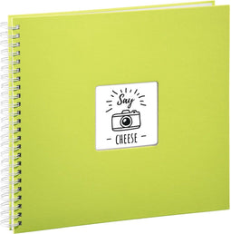 Hama Spiraalalbum "Fine Art", 36 x 32 cm, 50 witte pagina's, kiwi
