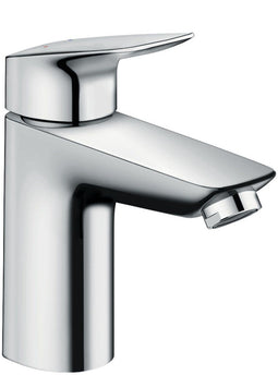 Hansgrohe Logis - Ééngreeps wastafelmengkraan 100 - EcoSmart 60% waterbesparing - Chroom