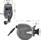 Juskys Flowwaterslangbox - Wandslanghaspel 10m - Automatisch oprolbaar - Inclusief muurbevestiging en multifunctionele douche