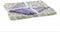 Placemat en servetten DKD Home Decor Wit Groen 150 x 150 x 0,5 cm