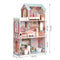 Poppenhuis - 61x30x106 cm - hout - met meubels