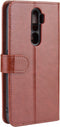 Hoesje Met Pasjeshouder Geschikt voor Oppo A9 (2020) / A5 (2020) - Zakelijke Bookcase - Bruin
