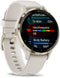 Garmin Venu 3S - Smartwatch 41mm - AMOLED-scherm - Goud Wit