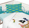 Wiegbeschermer HappyFriday Mr Fox Flying boy Multicolour 210 x 40 cm