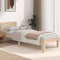 vidaXL - Bedframe - massief - hout - 75x190 - cm