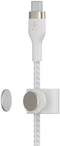 Belkin BOOST↑CHARGE PRO Flex - USB-C/USB-C Kabel - 300 cm - Wit
