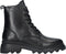 Tamaris Veterboot - Dames - Leer - Uitneembaar voetbed - Zwart - Maat 42