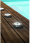 Inbouwspot - GALIX - G4525 - RVS 8 LED SMD