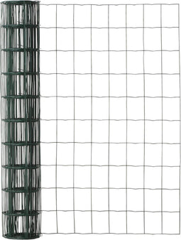 Handson Tuingaas - Tuingaas rol - Geplastificeerd staal - 100 cm hoog - 10 m lang - Groen (1 rol)
