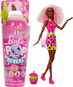 Barbie Reveal - Bubbelthee Barbiepop - 8 verrassingen - Bessen