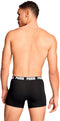 PUMA Basic 2P - Heren Boxershort - Katoen met elastische band - Zwart (2 stuks)
