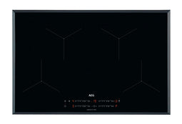 AEG IKB8443SFB - Inductiekookplaat - 4 kookzones PowerBoost - 80 cm