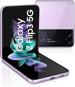 Samsung Galaxy Z Flip3 - Opvouwbare smartphone - 128 GB intern geheugen 8 GB RAM 5G Phantom Lavender
