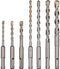 Borenset SDS+ 7 Dlg 5/6/8X110 mm + 6/8/10/12X160mm - B-49046