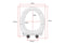 Home&Comfort wc bril - langzaame sluiting