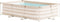 Swim Essentials - Frame Pool - Opzetzwembad - 260 cm - Beige gestreept