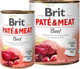Brit Blik Paté & Meat 400 g - Hondenvoer - Rund