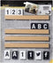 Securit letter bar