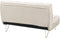 VESTFOLD - Slaapbank set - Beige - Fluweel