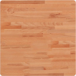 vidaXL - Tafelblad - vierkant - 60x60x1,5 - cm - massief - beukenhout