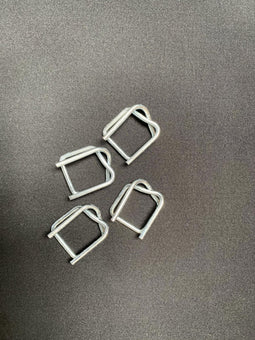 VE-TEC metalen Gespen voor omsnoerband 13 mm verzinkt per doos van 1000 stuks