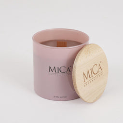 Mica Decorations Geurkaars - H12 x Ø12 cm - Pretty Woman