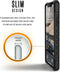 Urban Armor Gear Monarch - Hard Case - Schokbestendig Krasbestendig - Zwart