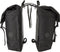 AGU Essentials DWR Dubbele Fietstas - Urban Klickfix - Waterafstotend 36 L - Zwart