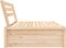 vidaXL - Tuinmiddenbank - 120x80 - cm - massief - grenenhout
