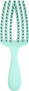 Olivia Garden Fingerbrush Care Mini Kids - Paddle Brush - Nylon en boar bristles - Groen