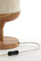 Light & Living Tafellamp Dania - Crème/Naturel - Ø22.5x50cm - Modern