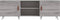 vidaXL - Tv-meubel - 150x30x50 - cm - bewerkt - hout - grijs - sonoma - eikenkleurig