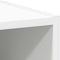 vidaXL - Hangkast - Riga - 40x29,5x60 - cm - bewerkt - hout - wit
