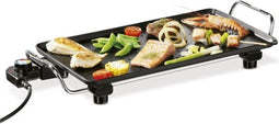 Princess 102300 - Table Chef Pro - Grillplaat 46x26 cm 2000W - Regelbare thermostaat voor 4-6 personen - Zwart