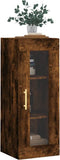 vidaXL - Hangkast - 34,5x34x90 - cm - gerookt - eikenkleurig