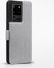 Qubits - slim wallet hoes - Geschikt voor Samsung Galaxy S20 Ultra - Grijs
