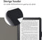 imoshion E-reader Hoesje - Geschikt voor Kobo Clara 2E, Tolino Shine 4 - Design Sleepcover Bookcase - Blossom Watercolor Black