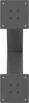 vidaXL - Salontafelpoten - 2 - st - X-vormig - 60x(42-43) - cm - staal - antraciet