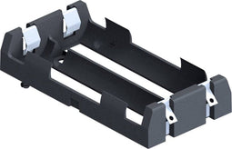 Keystone 1047 Batterijhouder 2 18650 Soldeeraansluiting (l x b x h) 77 x 40 x 15 mm