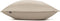 Zohome Kussensloop Satinado - Kussenhoes van 60x70 cm - Set van 2 stuks - 100% Katoen-Satijn - Beige
