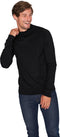Mario Russo Turtle Neck - Coltrui Heren - 80% Viscose - Zwart (L)