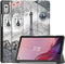 iMoshion Tablet Hoes Geschikt voor Lenovo Tab M9 - iMoshion Design Trifold Bookcase - Meerkleurig /Parijs