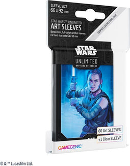 Star Wars Unlimited - Art Sleeves - Bescherming voor 60 kaarten - Rey